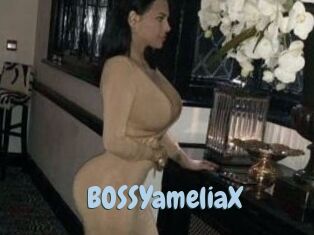 BOSSYameliaX Uniform Porn XXX