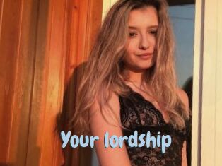 Your_lordship